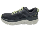 HOKA BONDI 7 Runing Shoes for men's Black\ Neon yellow