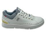 On The Roger Advantage Sneakers In White & Nimbus Gray For Women's