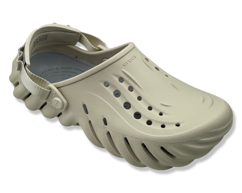 CROCS Echo Clogs in off white