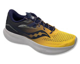 SAUCONY Ride 15 Running Shoes In Yellow\Fog For Men's