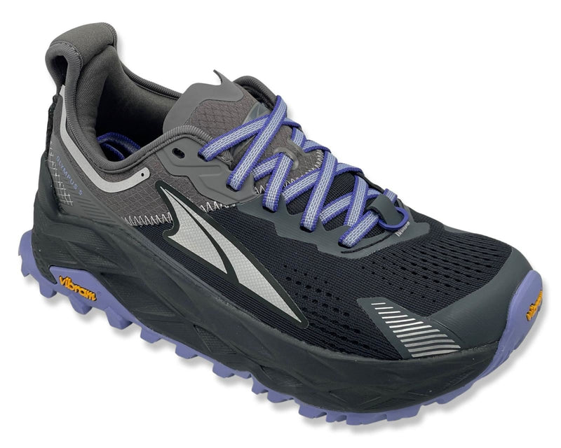 Altra Olympus 5 Running Shoes In Black & Grey for Women's