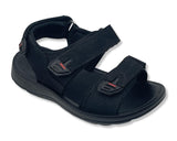 Laguna Kids Straps Leather Sandals Z12BLK (30-35)