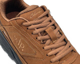 Columbus WFP Walking Shoes - Walking Boost Wide 4E Brown Suede