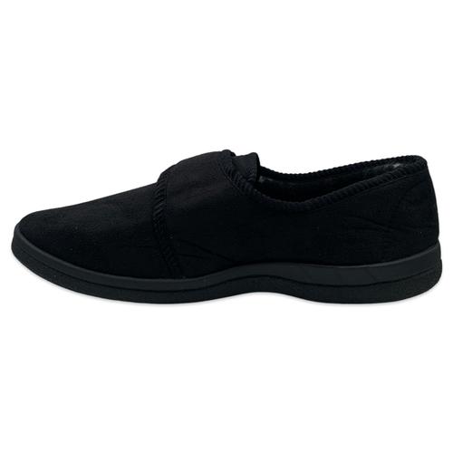 Men's black slippers (41-46)