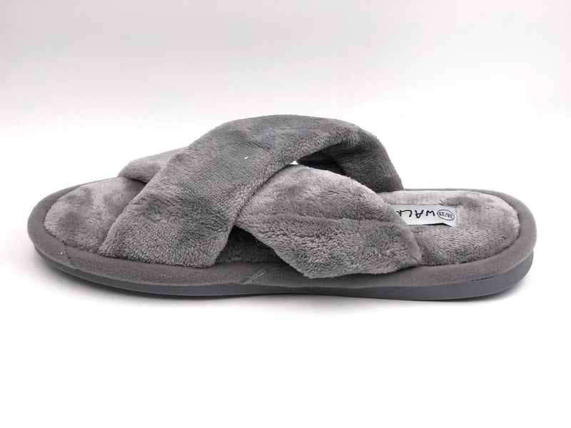 Women Grey Slippers (36-41)